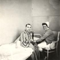 Anna Mrazkova at nursing school