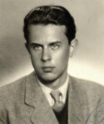 Jiri Munk as a high school student