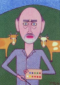 Self-portrait - an artwork by Viktor Munk