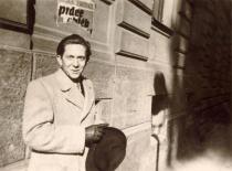 Josef Weiner out for a walk