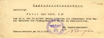 Karel Rutar's work permit