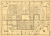 Map of Theresienstadt (Terezin)