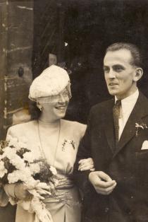 Ludmila Rutarova's wedding