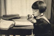 Ruth Goetzova in elementary school