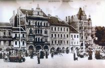 Jakob Kollmann's store in Ceske Budejovice