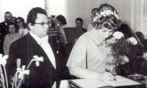 Anatoli Kraemer with his wife Mayli Kraemer