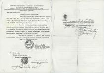 Diakónusi bizonyítvány