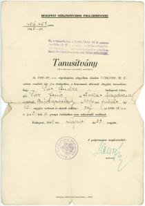 Tanúsítvány