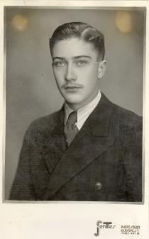 Peter Domonkos's graduation picture