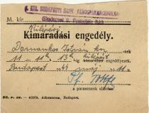 Istvan Domonkos's pass