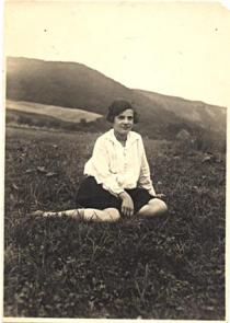 Lea Merenyi on a trip