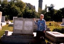 Grün Magda szülei sírjánál