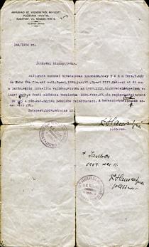 Certificate of conversion
