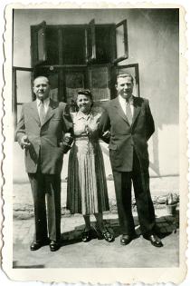 Jeno and Imre Fischer and Jolan Schwarz
