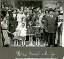 Endre Rona's wedding