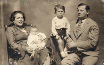 The family of Jeno Nussbaum