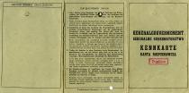 The Kennkarte of Apolonia Starzec with the false name Zofia Dzioblowska