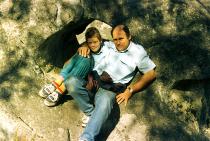 Krzysztof Starzec and his son Bruno