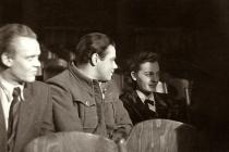 Danuta Mniewska on the film set