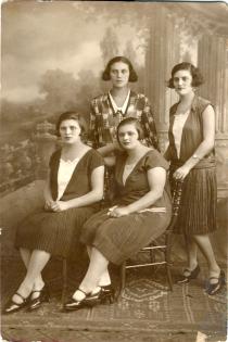 The Shaim girls with a friend