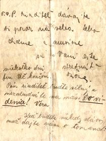 Letter from Alexander Bachnar's students