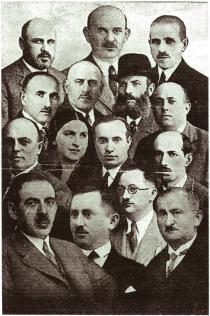 A héber gimnázium tanárai