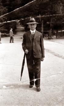 Magdalena Berger's father David Grossberger
